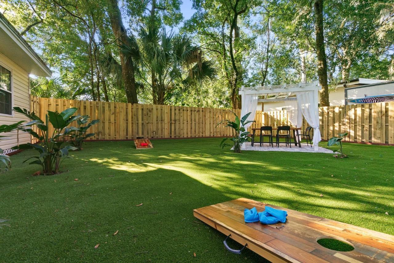 The Garden Cottage - Pet Friendly & 5 Mins To Town St. Augustine Bagian luar foto