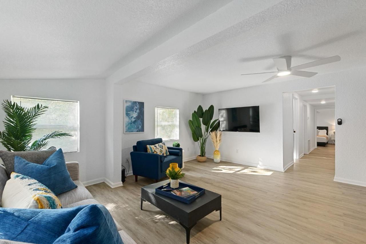 The Garden Cottage - Pet Friendly & 5 Mins To Town St. Augustine Bagian luar foto