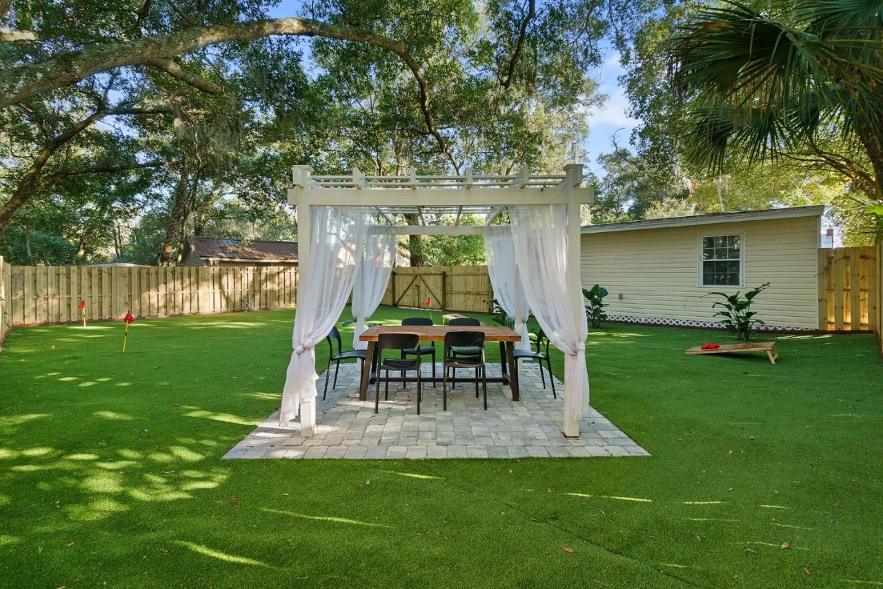 The Garden Cottage - Pet Friendly & 5 Mins To Town St. Augustine Bagian luar foto